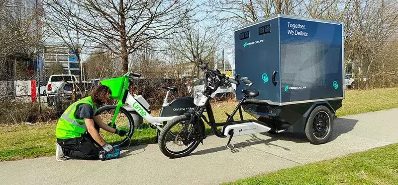 Lime - Battery Swapping